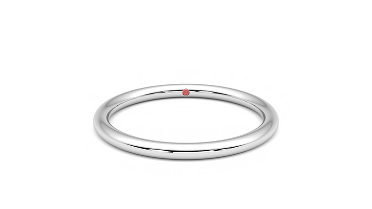 Taylor & Hart Protea Wedding Ring 360 degree image 0