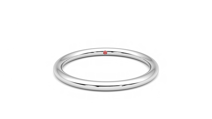 Taylor & Hart Protea Wedding Ring 360 degree image 1