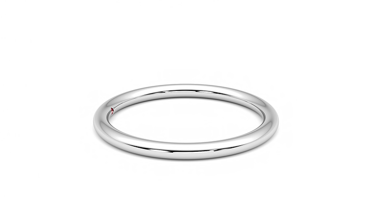 Taylor & Hart Protea Wedding Ring 360 degree image 9