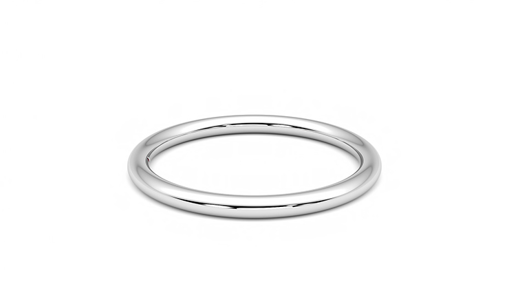 Taylor & Hart Protea Wedding Ring 360 degree image 10