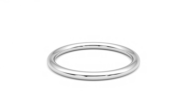 Taylor & Hart Protea Wedding Ring 360 degree image 13