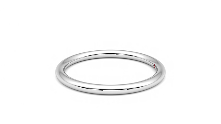Taylor & Hart Protea Wedding Ring 360 degree image 21