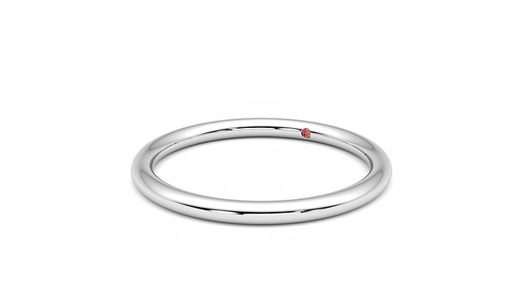 Taylor & Hart Protea Wedding Ring 360 degree image 25