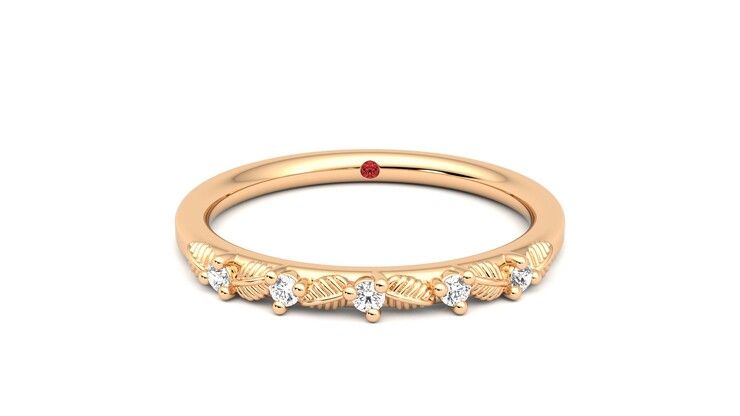 Taylor & Hart Raleyah Wedding Ring 360 degree image 0