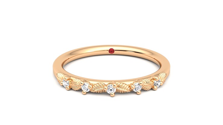 Taylor & Hart Raleyah Wedding Ring 360 degree image 0