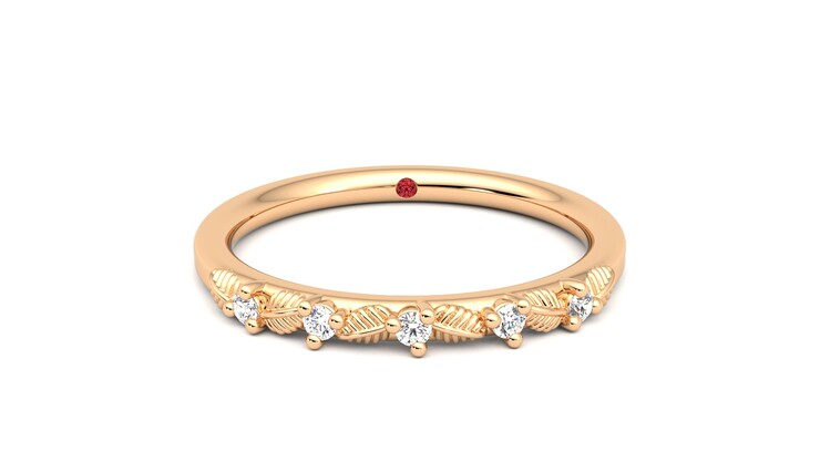 Taylor & Hart Raleyah Wedding Ring 360 degree image 1