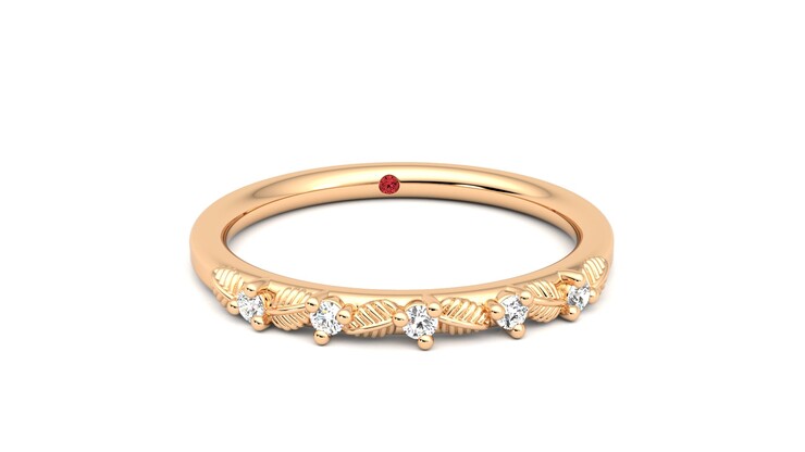 Taylor & Hart Raleyah Wedding Ring 360 degree image 2