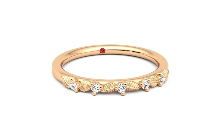 Taylor & Hart Raleyah Wedding Ring 360 degree image 3