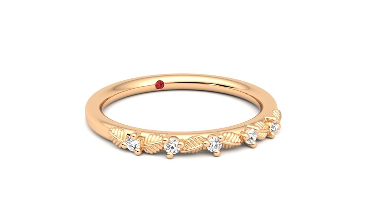 Taylor & Hart Raleyah Wedding Ring 360 degree image 4