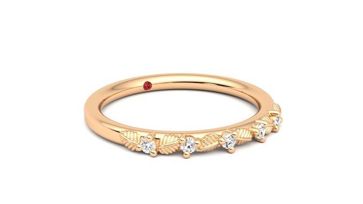 Taylor & Hart Raleyah Wedding Ring 360 degree image 5