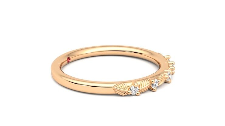Taylor & Hart Raleyah Wedding Ring 360 degree image 8