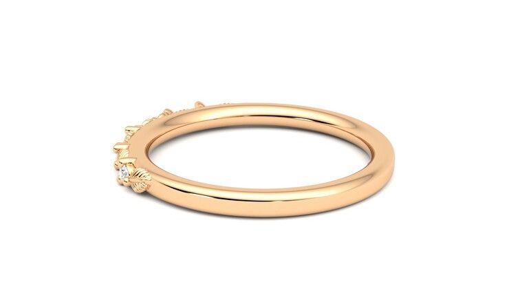 Taylor & Hart Raleyah Wedding Ring 360 degree image 19
