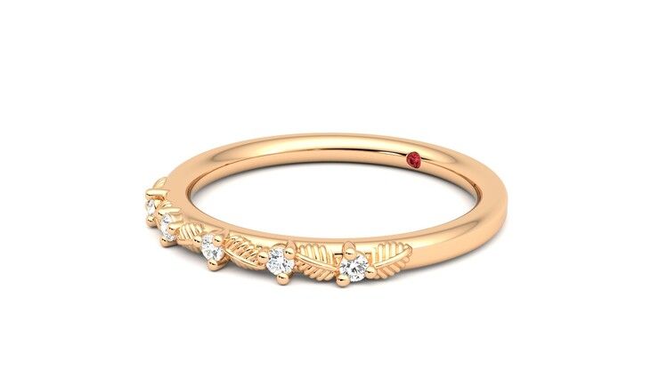 Taylor & Hart Raleyah Wedding Ring 360 degree image 24