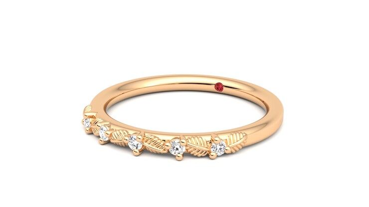 Taylor & Hart Raleyah Wedding Ring 360 degree image 25