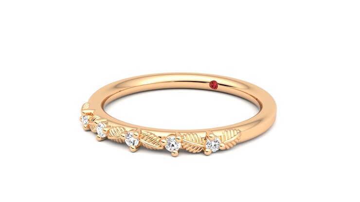 Taylor & Hart Raleyah Wedding Ring 360 degree image 25