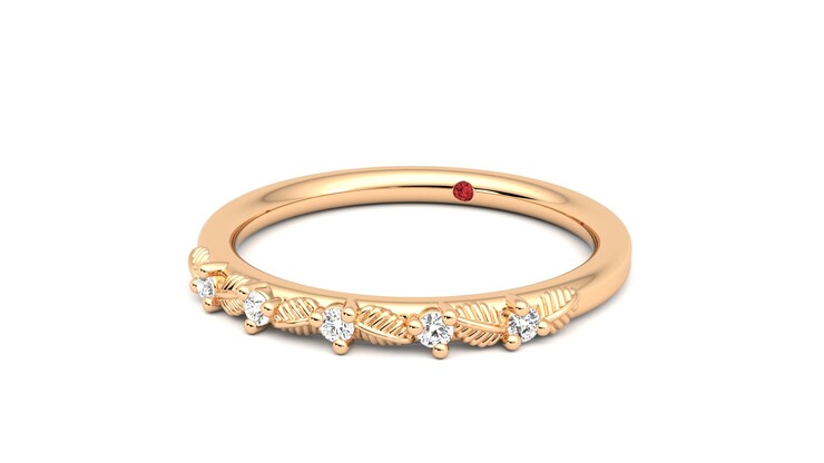 Taylor & Hart Raleyah Wedding Ring 360 degree image 26