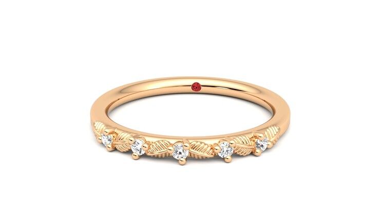 Taylor & Hart Raleyah Wedding Ring 360 degree image 28