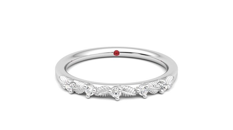 Taylor & Hart Raleyah Wedding Ring 360 degree image 0