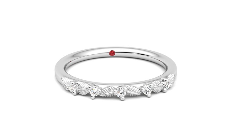 Taylor & Hart Raleyah Wedding Ring 360 degree image 2