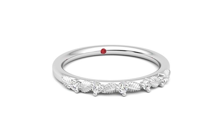 Taylor & Hart Raleyah Wedding Ring 360 degree image 3