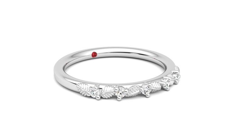 Taylor & Hart Raleyah Wedding Ring 360 degree image 5