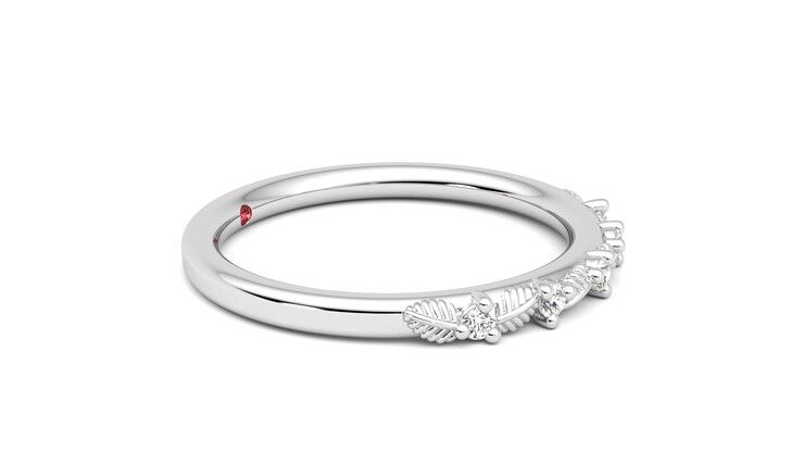 Taylor & Hart Raleyah Wedding Ring 360 degree image 8