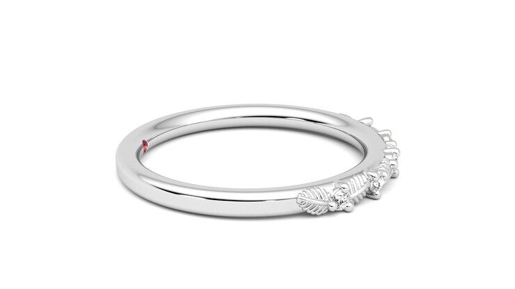 Taylor & Hart Raleyah Wedding Ring 360 degree image 9