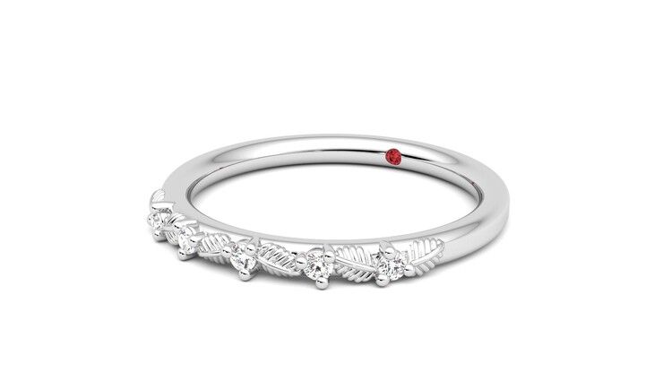 Taylor & Hart Raleyah Wedding Ring 360 degree image 25