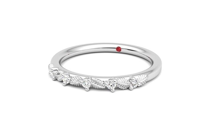 Taylor & Hart Raleyah Wedding Ring 360 degree image 26