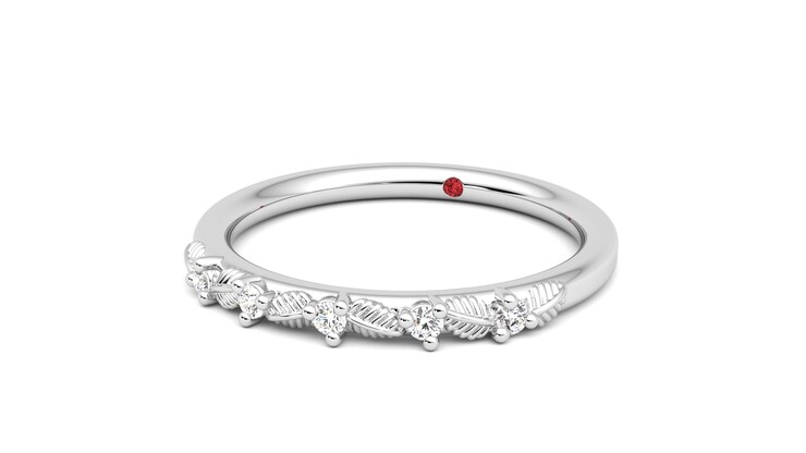 Taylor & Hart Raleyah Wedding Ring 360 degree image 26