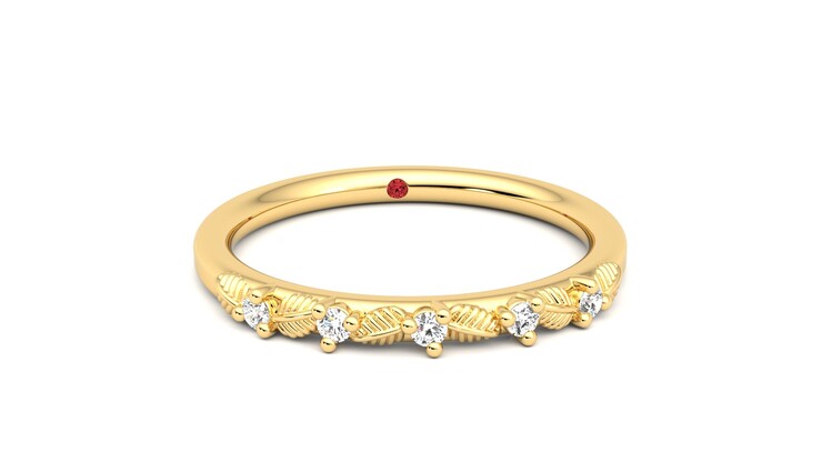 Taylor & Hart Raleyah Wedding Ring 360 degree image 2