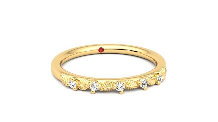 Taylor & Hart Raleyah Wedding Ring 360 degree image 3