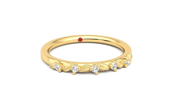 Taylor & Hart Raleyah Wedding Ring 360 degree image 3