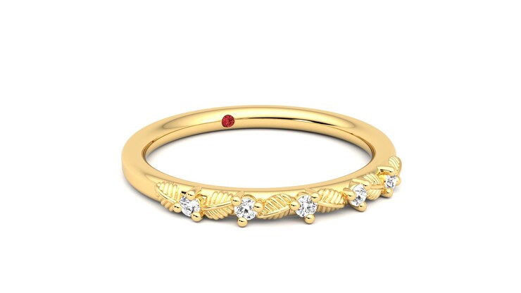 Taylor & Hart Raleyah Wedding Ring 360 degree image 4