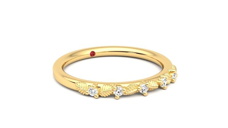 Taylor & Hart Raleyah Wedding Ring 360 degree image 5