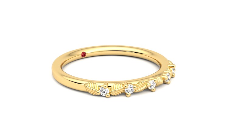 Taylor & Hart Raleyah Wedding Ring 360 degree image 6