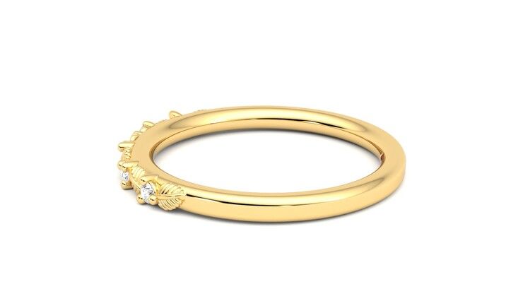 Taylor & Hart Raleyah Wedding Ring 360 degree image 20