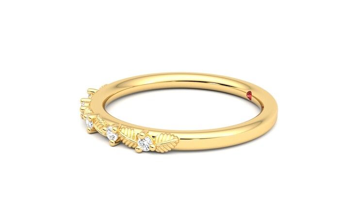 Taylor & Hart Raleyah Wedding Ring 360 degree image 22