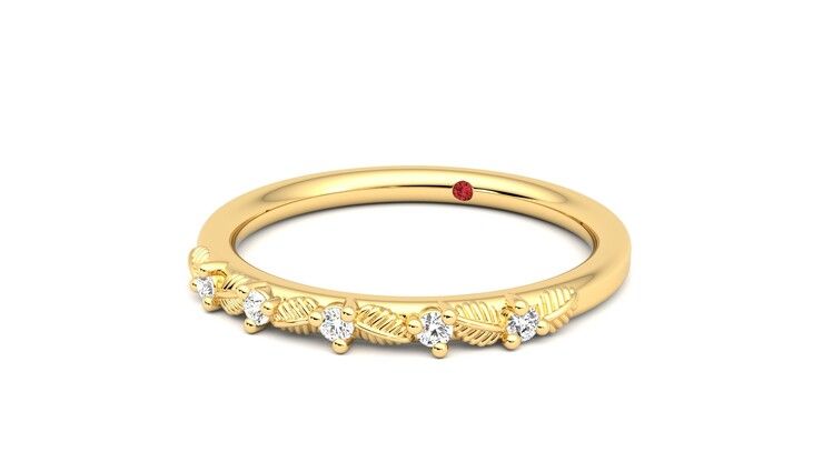 Taylor & Hart Raleyah Wedding Ring 360 degree image 26