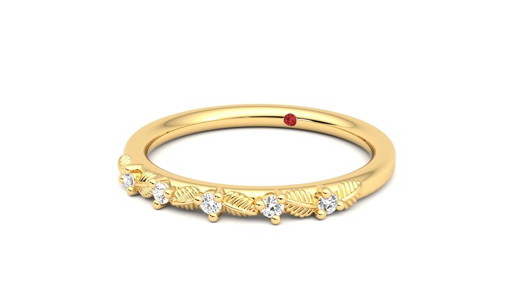 Taylor & Hart Raleyah Wedding Ring 360 degree image 26