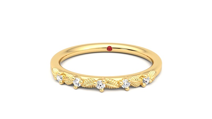 Taylor & Hart Raleyah Wedding Ring 360 degree image 28