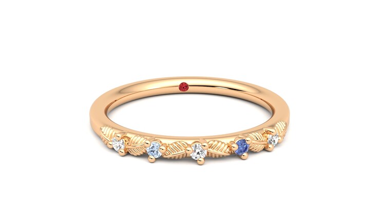 Taylor & Hart Raleyah Wedding Ring 360 degree image 2