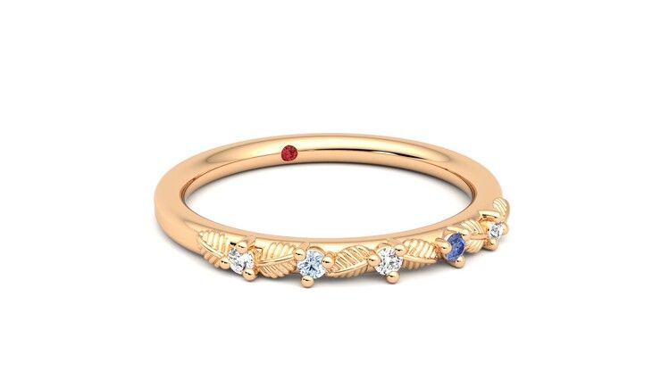 Taylor & Hart Raleyah Wedding Ring 360 degree image 4