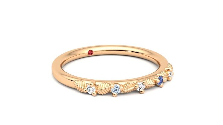 Taylor & Hart Raleyah Wedding Ring 360 degree image 5