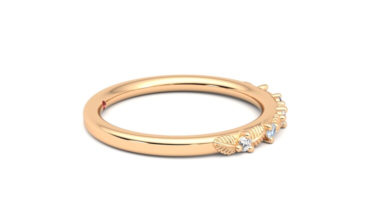 Taylor & Hart Raleyah Wedding Ring 360 degree image 9