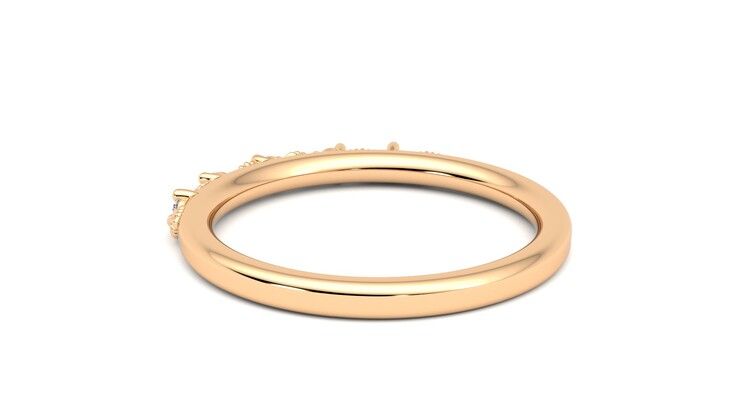 Taylor & Hart Raleyah Wedding Ring 360 degree image 17