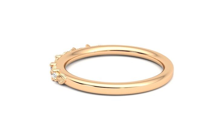 Taylor & Hart Raleyah Wedding Ring 360 degree image 19