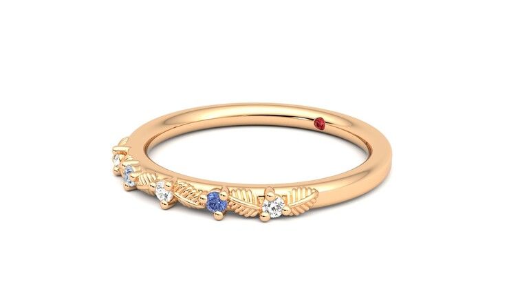 Taylor & Hart Raleyah Wedding Ring 360 degree image 24