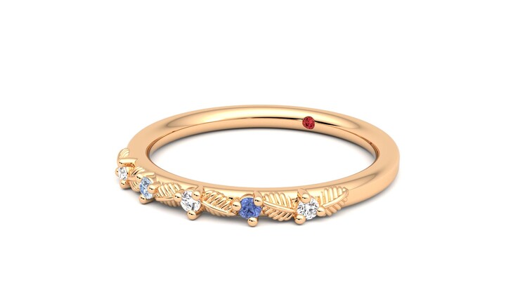 Taylor & Hart Raleyah Wedding Ring 360 degree image 25