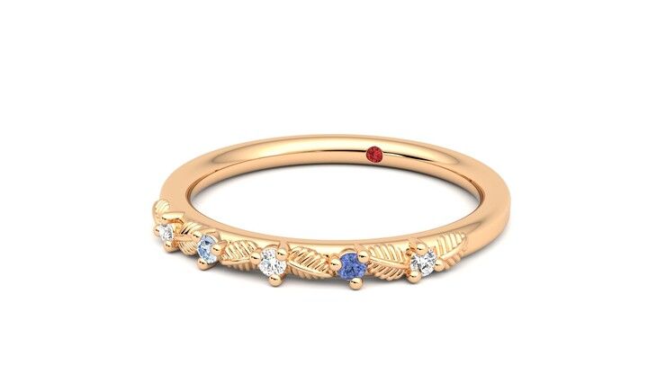 Taylor & Hart Raleyah Wedding Ring 360 degree image 26